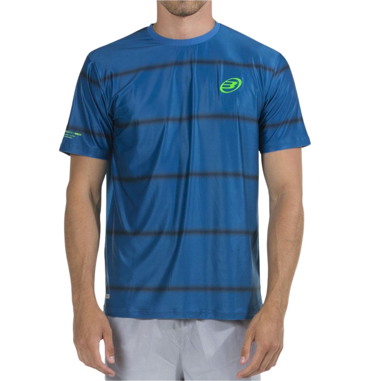 Bullpadel Maurin Tshirt Azul Intenso herre padel